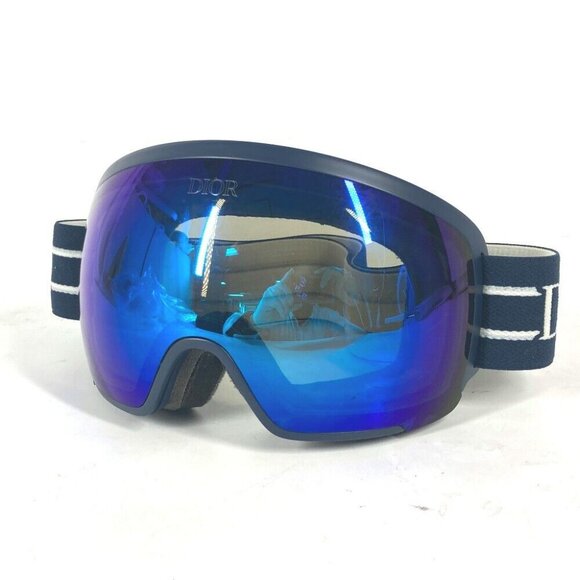 Dior Snowboarding Skiing goggles glasses eyewear sunglasses Plastic Navy main image 8